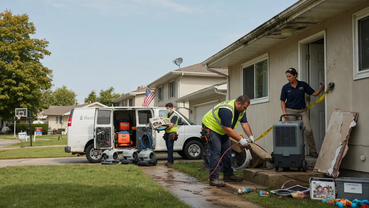 Water Damage Restoration in Reasnor, IA near me
